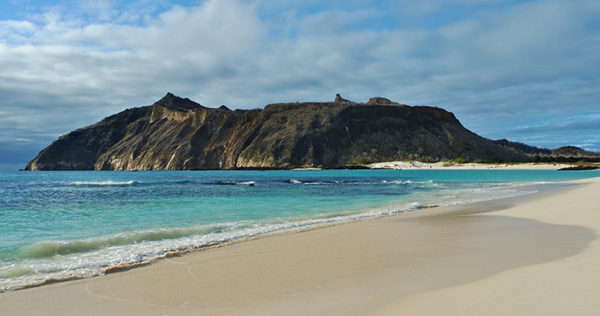 Cerro Brujo on San Cristobal Island.