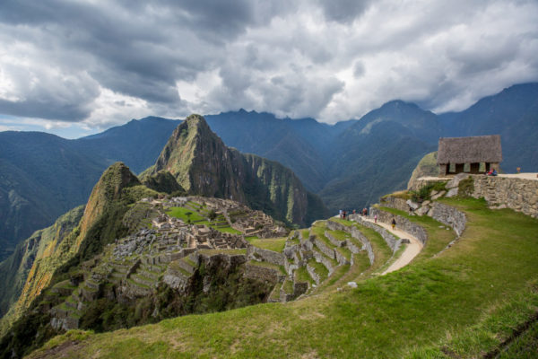 Machu Picchu in Peru.