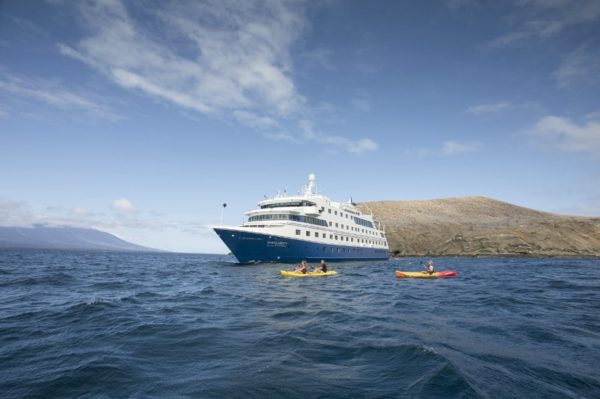 Environmentally-friendly activities aboard Santa Cruz II Expedition Vessel.